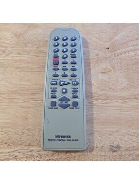 Fisher REM-DA300 Audio Receiver Remote Control. Good Working Condition.